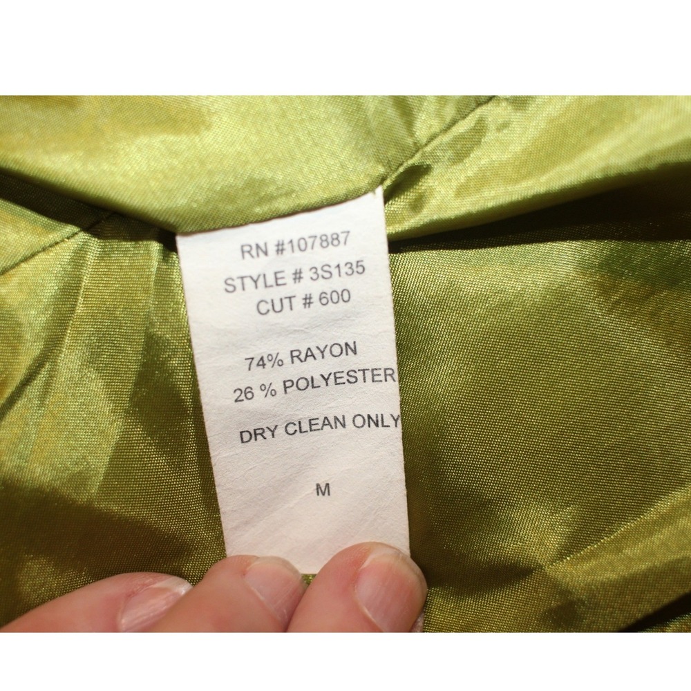 3 Sisters Zebra Print Statement Jacket Size Mediu… - image 10